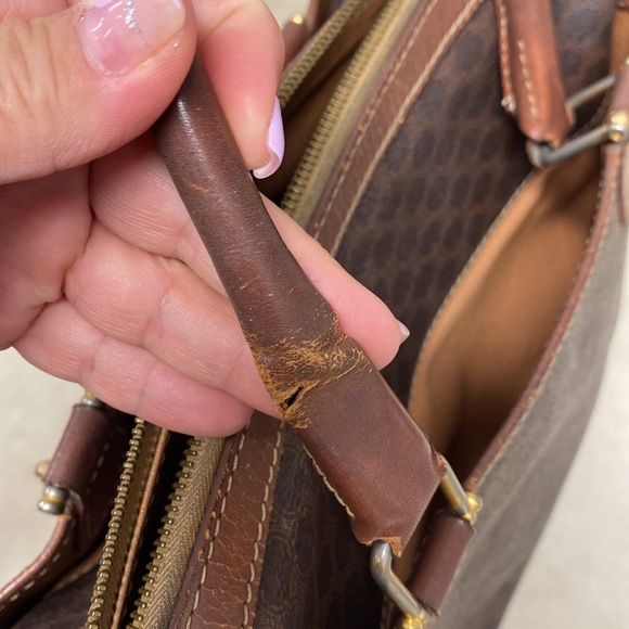 Celine Authentic Triomphe Macadam Bag - Picture 12 of 15